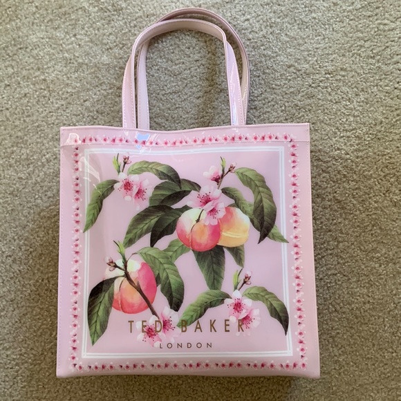 Ted Baker London Bags Nwot Ted Baker London Pink Floral Large Icon